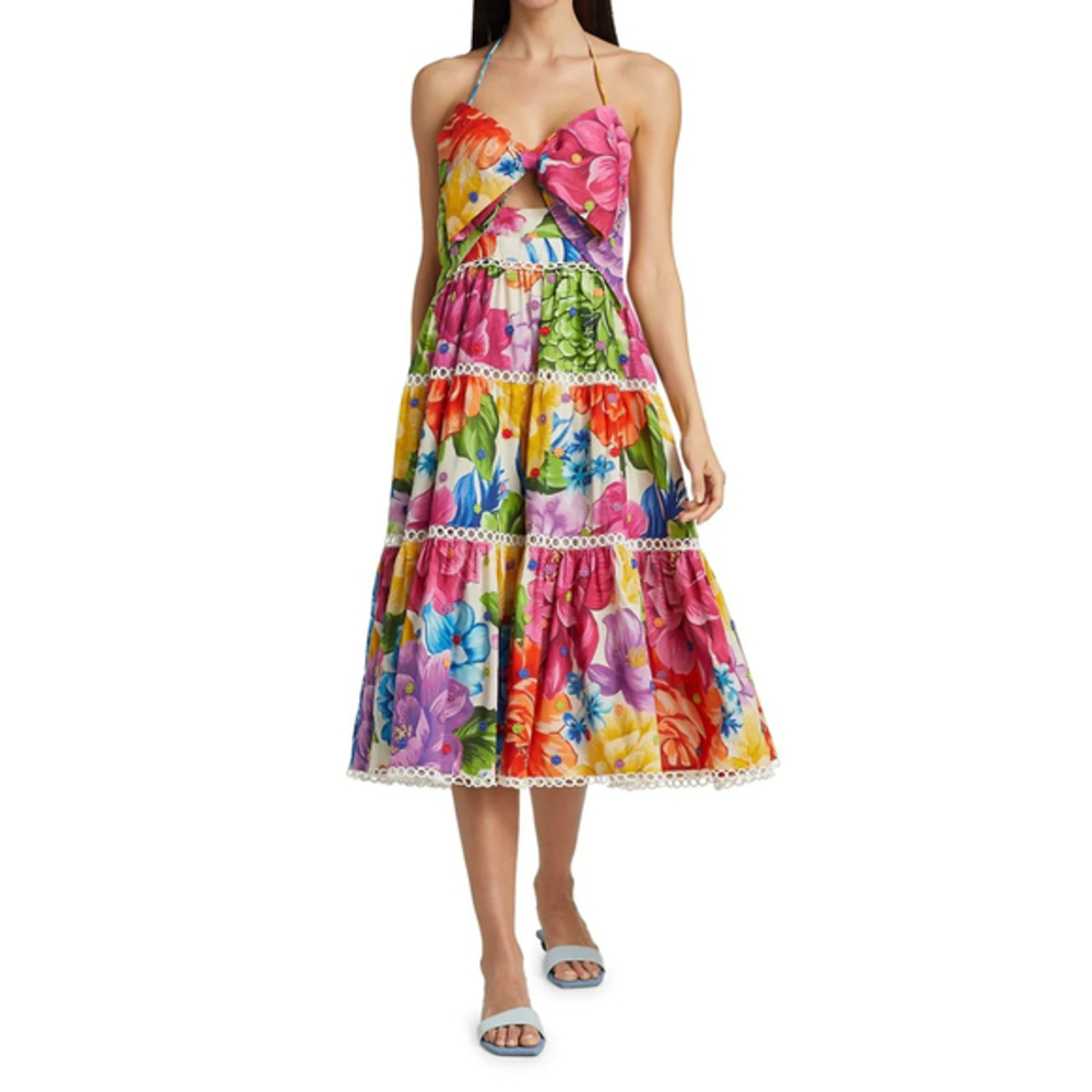 Farm Rio Midi Dress - Picture 2 of 8
